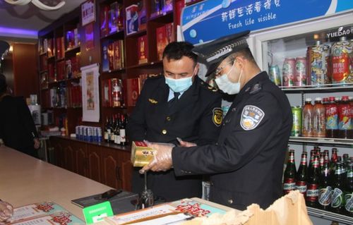 且末縣公安局專項行動 規(guī)范酒類市場，守護(hù)經(jīng)營秩序